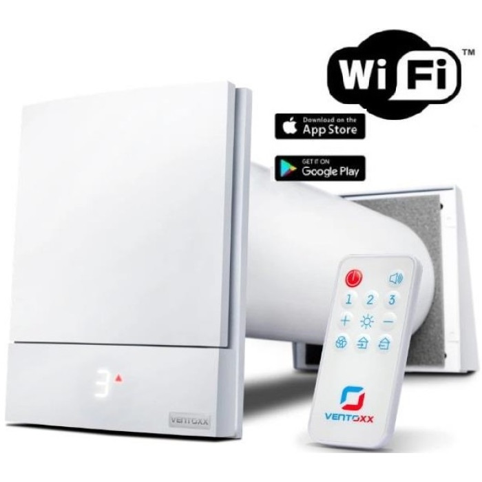 Рекуператор Ventoxx Harmony Smart 0,75м  пульт дистанційного керування Wi-Fi LED-індикація захисна кришка