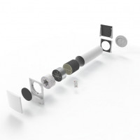 MYCOND Рекуператор Ventoxx Harmony 0,5м пульт дистанційного керування LED-індикація захисна кришка