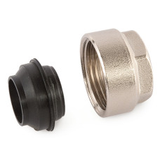 З'єднання для мідної трубки 3/4"x15 Нікель