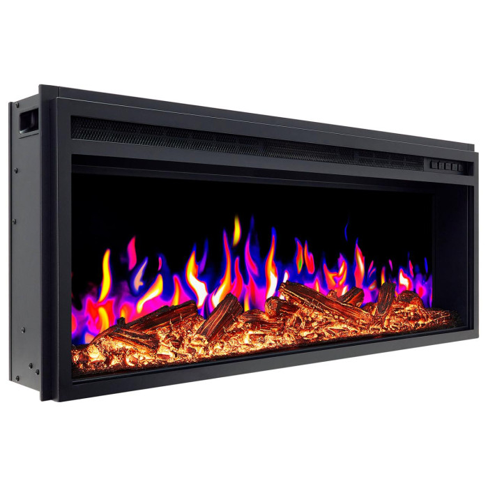 Електрокамін ArtiFlame AF38 Multicolor з обігрівом та звуком горіння вогню