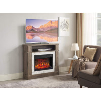 Камінокомплект ArtiFlame For Living AF23BS дуб сірий з обігрівом і звуком горіння вогню
