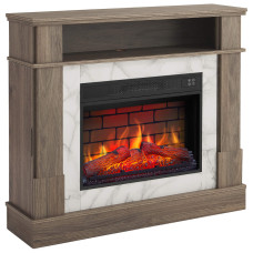 Камінокомплект ArtiFlame For Living AF23BS дуб сірий з обігрівом і звуком горіння вогню