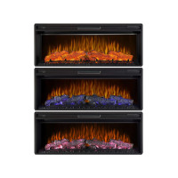 Електрокамін ArtiFlame AF42 з обігрівом та звуком горіння вогню