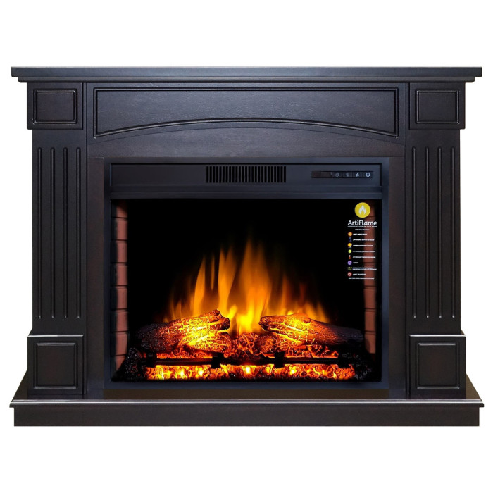 Електрокамін з порталом ArtiFlame BOSTON AF28 ВЕНГЕ