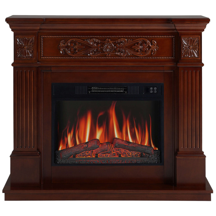 Каминокомплект ArtiFlame Toscana AF23S russet с обогревом и звуком горение огня