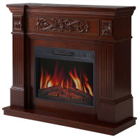 Каминокомплект ArtiFlame Toscana AF23S russet с обогревом и звуком горение огня