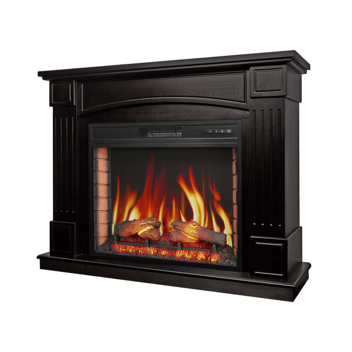 Каминокомплект ArtiFlame Boston AF28S венге с обогревом и звуком горение огня