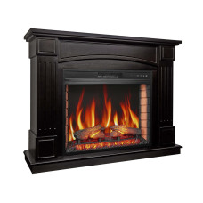 Камінокомплект ArtiFlame Boston AF28S венге з обігрівом та звуком горіння вогню