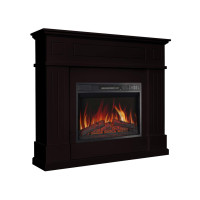 Каминокомплект ArtiFlame Lauritz AF23S венге с обогревом и звуком горение огня