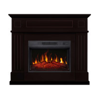 Каминокомплект ArtiFlame Lauritz AF23S венге с обогревом и звуком горение огня