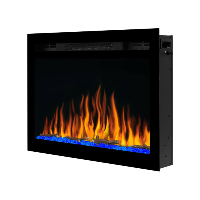 Електрокамін настінний / вбудований ArtiFlame AF27WR з обігрівом і звуком горіння вогню