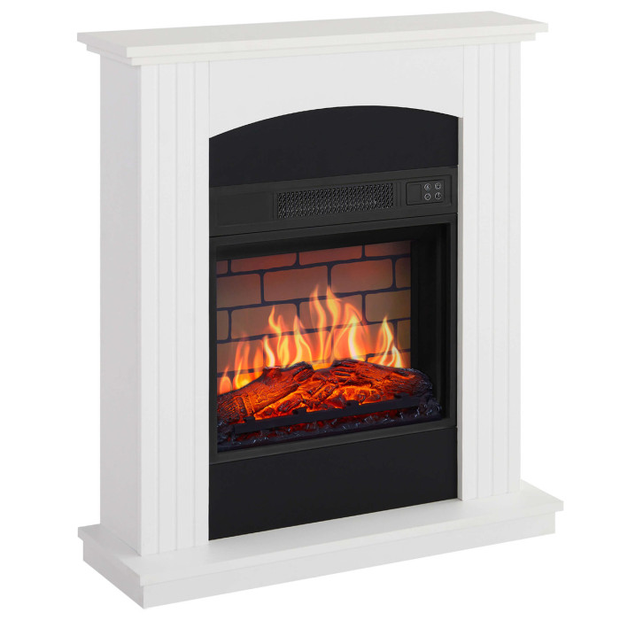 Камінокомплект ArtiFlame Collins AF18B білий з обігрівом
