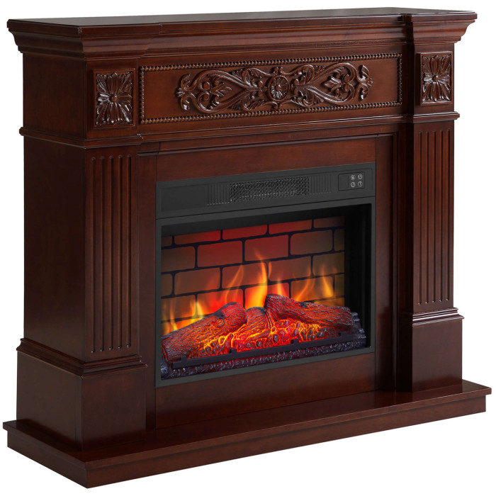 Камінокомплект ArtiFlame Toscana AF23BS russet з обігрівом і звуком горіння вогню