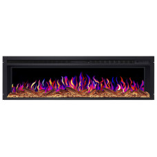 Электрокамин ArtiFlame AF58 Multicolor с обогревом и звуком горение огня