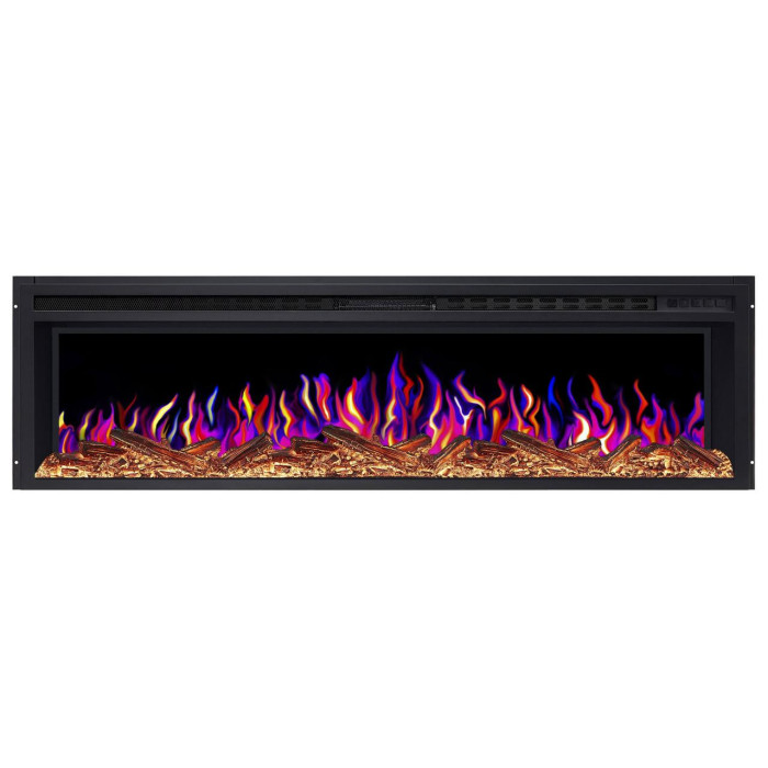 Электрокамин ArtiFlame AF58 Multicolor с обогревом и звуком горение огня