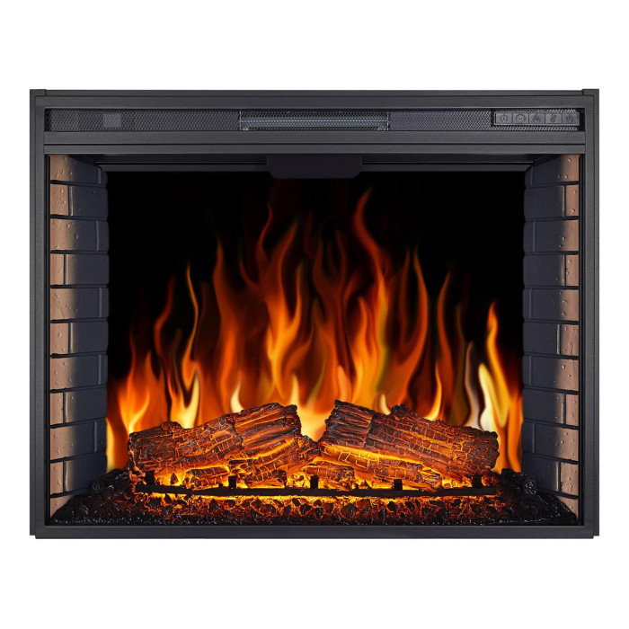 Електрокамін ArtiFlame AF33 з обігрівом та звуком горіння вогню