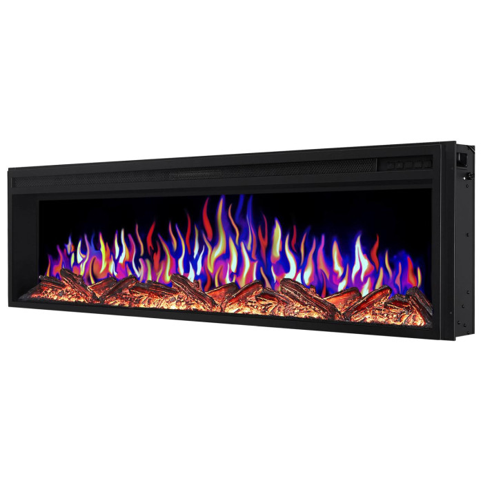 Электрокамин ArtiFlame AF58 Multicolor с обогревом и звуком горение огня