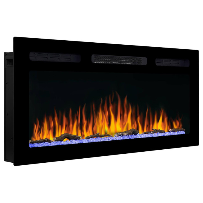 Електрокамін настінний / вбудований ArtiFlame AF40WR з обігрівом і звуком горіння вогню