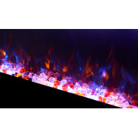 Електрокамін настінний ArtiFlame AF50RF з обігрівом та звуком горіння вогню