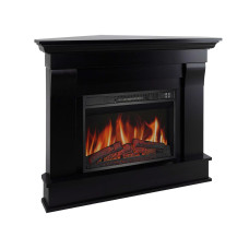 Каминокомплект кутовий ArtiFlame Albion Corner AF23S венге с обогревом и звуком горение огня