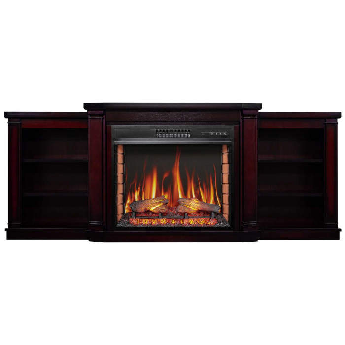 Камінокомплект ArtiFlame Parliament AF28S коньяк з обігрівом та звуком горіння вогню