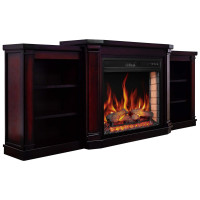 Камінокомплект ArtiFlame Parliament AF28S коньяк з обігрівом та звуком горіння вогню