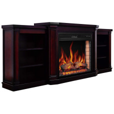 Камінокомплект ArtiFlame Parliament AF28S коньяк з обігрівом та звуком горіння вогню