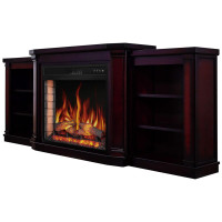 Камінокомплект ArtiFlame Parliament AF28S коньяк з обігрівом та звуком горіння вогню