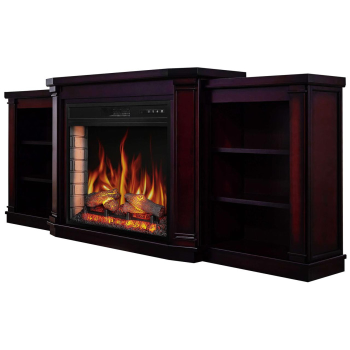 Камінокомплект ArtiFlame Parliament AF28S коньяк з обігрівом та звуком горіння вогню