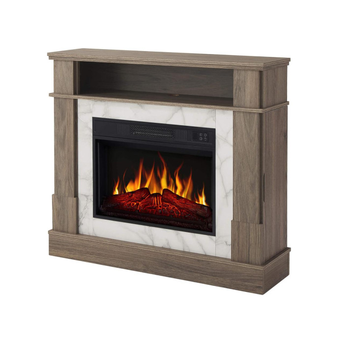 Камінокомплект ArtiFlame For Living AF23S дуб сірий з обігрівом і звуком горіння вогню