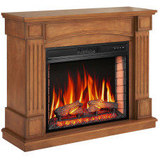 Камінокомплект ArtiFlame Boston AF28S дуб з обігрівом і звуком горіння вогню