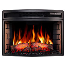 Электрокамин ArtiFlame AF25 Panoramic с обогревом и звуком горение огня