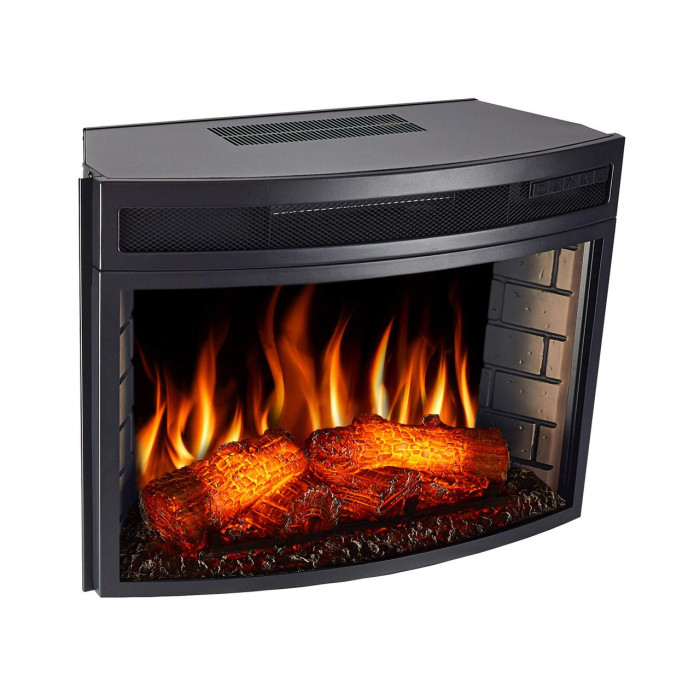 Електрокамін ArtiFlame AF25 Panoramic з обігрівом та звуком горіння вогню