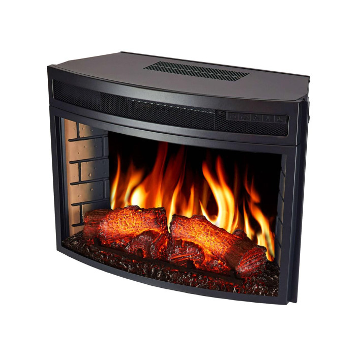Електрокамін ArtiFlame AF25 Panoramic з обігрівом та звуком горіння вогню