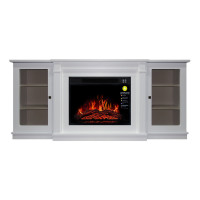 Электрокамин з порталом під ТВ ArtiFlame Vermont AF23 PROMO белый