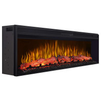 Електрокамін ArtiFlame AF60 Multicolor з обігрівом та звуком горіння вогню