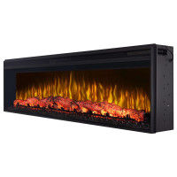 Електрокамін ArtiFlame AF60 Multicolor з обігрівом та звуком горіння вогню
