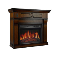 Каминокомплект ArtiFlame Beethoven AF23S дуб антик с обогревом и звуком горение огня