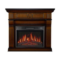Каминокомплект ArtiFlame Beethoven AF23S дуб антик с обогревом и звуком горение огня