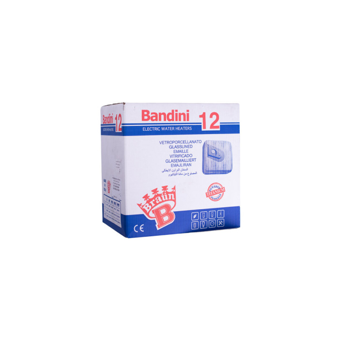 Електричний водонагрівач Bandini Water Heaters  Q 12 (O)