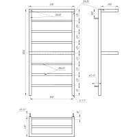 Сушка для рушників Aro Електрична 100x53x3