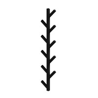 Полотенцесушитель Albero Long Электрический 1400x24