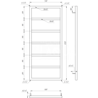 Полотенцесушитель Mogiana Водяной 120x53x3