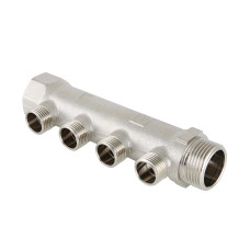 Колектор Valtec із зовнішнім різьбленням 2 вих х3/4"х1/2" VTc.500.N.0502