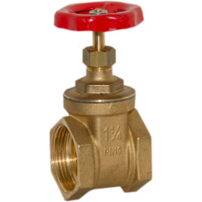 Засувка Bonomi латунна прямий для води вн-вн 5230 1 1/4" (52300010)