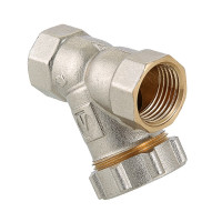 Фильтр механической очистки косой Valtec с заглушкой вн-вн 1/2" VT.193.N.04