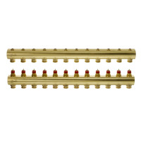 Колектор 1"х12 виходів без витратомірів FHF-12 3/4" Danfoss 088U0512