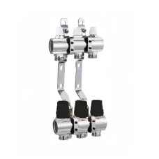 Колекторний блок Djoul 1"х3 вих без витратомірів 3/4" DJ2016203B