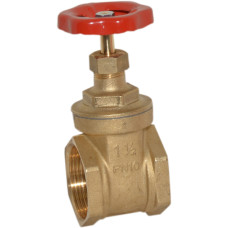 Засувка Bonomi латунна прямий для води вн-вн 5230 1 1/2" (52300011)