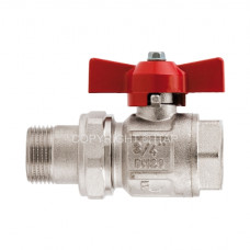 Кран с американкой IDEAL 1" наружная-внутренняя резьба